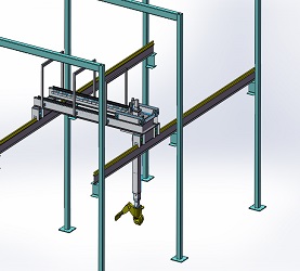龍門8軸噴涂機器人6