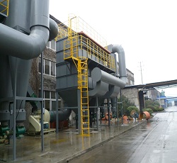 旋風+布袋除塵器