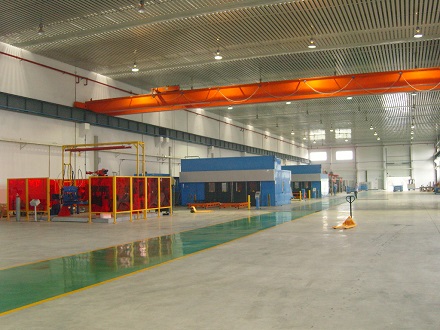 航空航天涂裝生產線客戶案例現場5