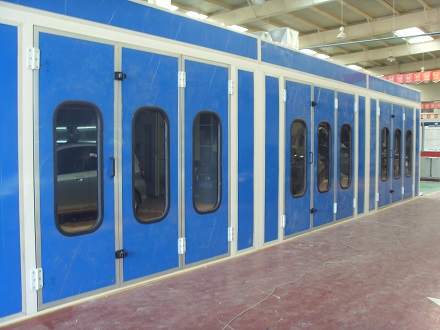 汽車涂裝生產線現場案例1