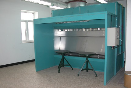 無泵水幕噴漆柜