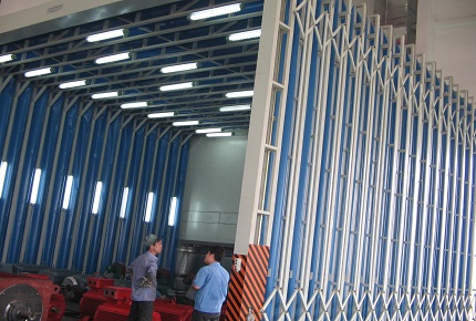 無泵水幕噴漆房