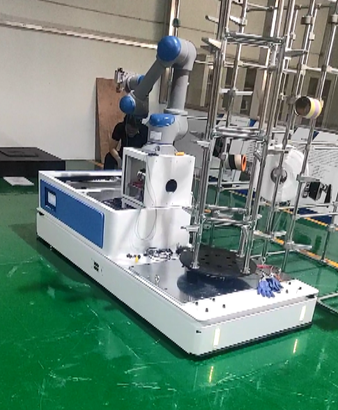 1.5噸重載AGV搬運小車應用案例 1.5噸重載AGV搬運小車應用案例