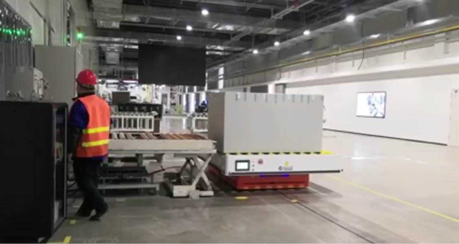 3噸重載AGV搬運小車應用 3噸重載AGV搬運小車應用